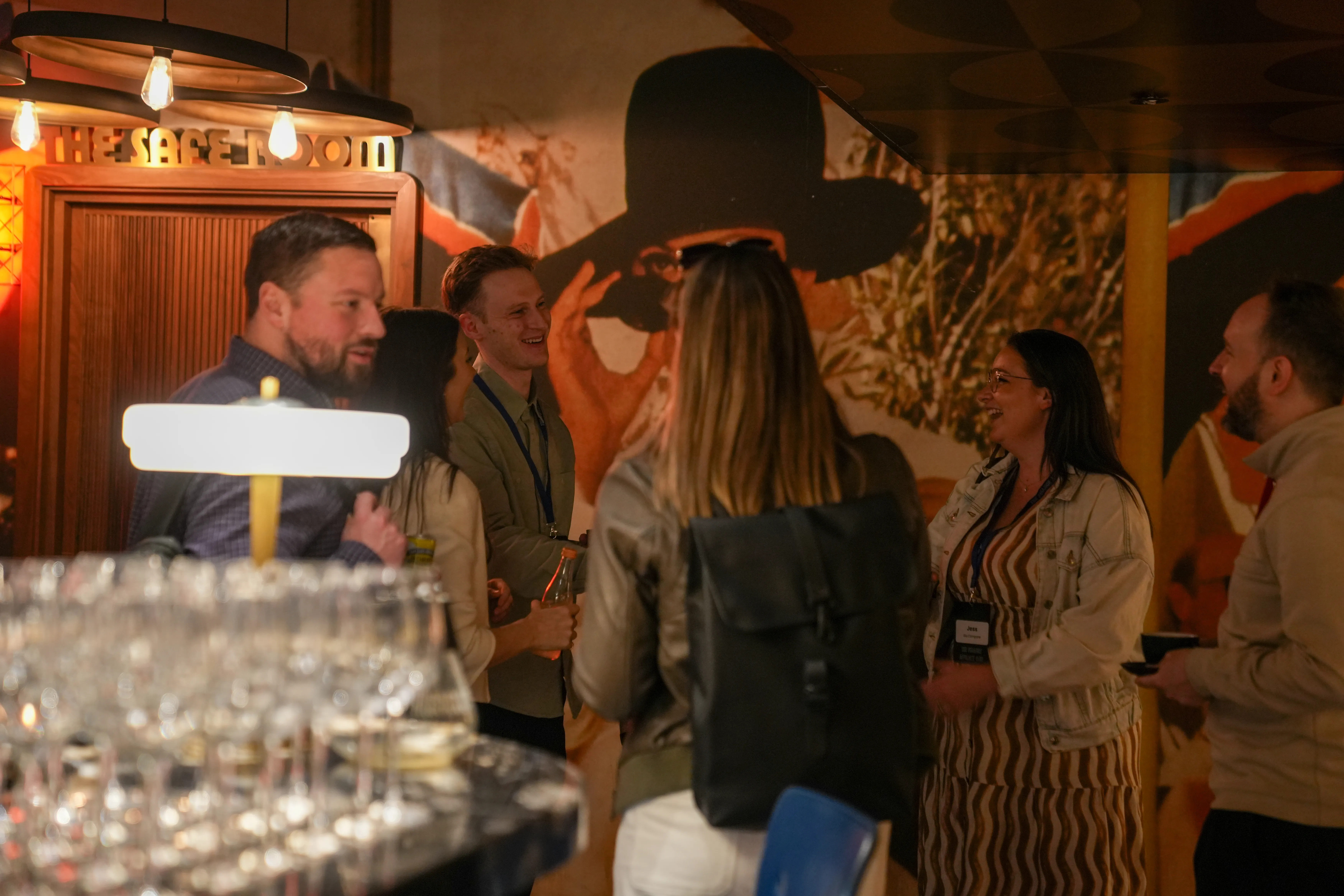 FAC attendees at The Safe Room